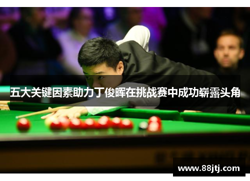 五大关键因素助力丁俊晖在挑战赛中成功崭露头角